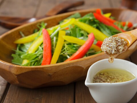 キヌアミックスで作るオリジナルドレッシング